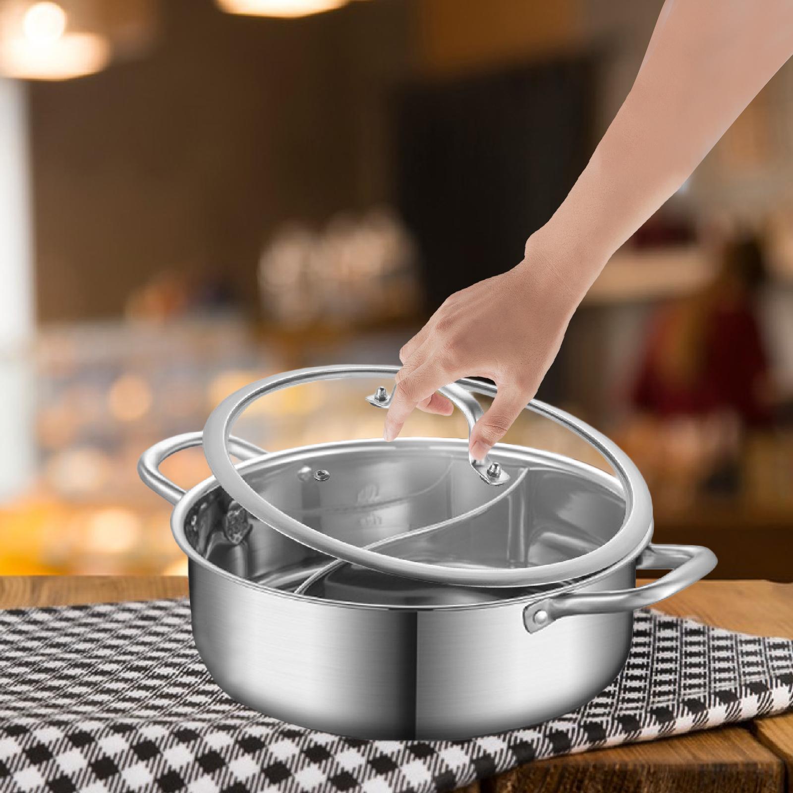 Hot Pot with Divider Gas Stock - Home Cooking Gas recension och pris