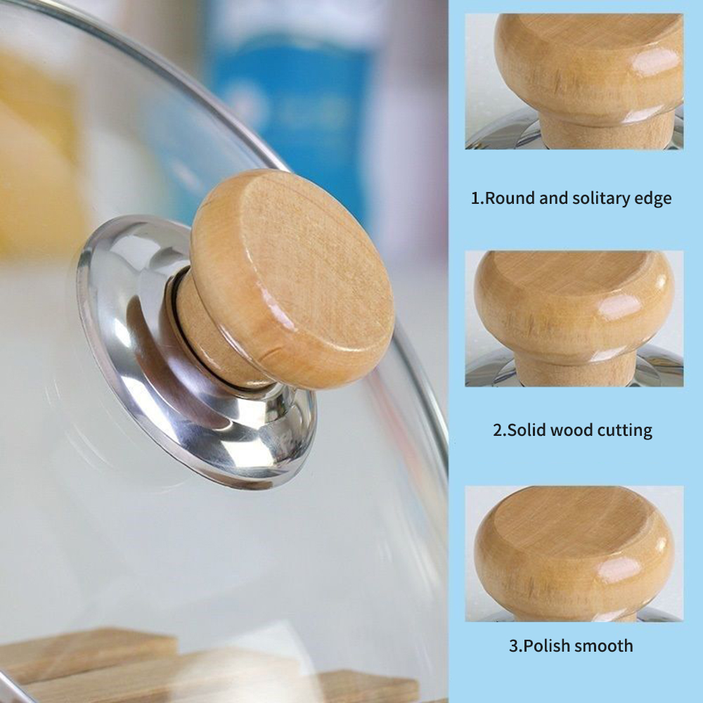 Stainless Steel Pot Cap Handle - Home Cooking Cookbook recension och pris
